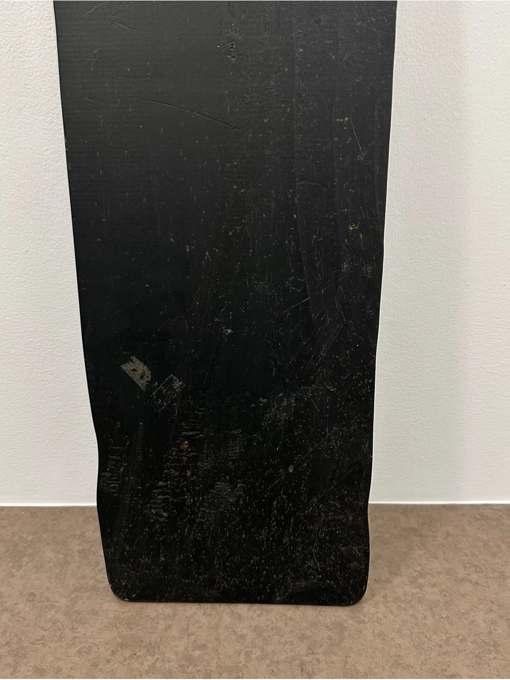 Black Decorative Wooden Wall Plank 29.5” Long 7.75” Wide .75” Thick Home Accent